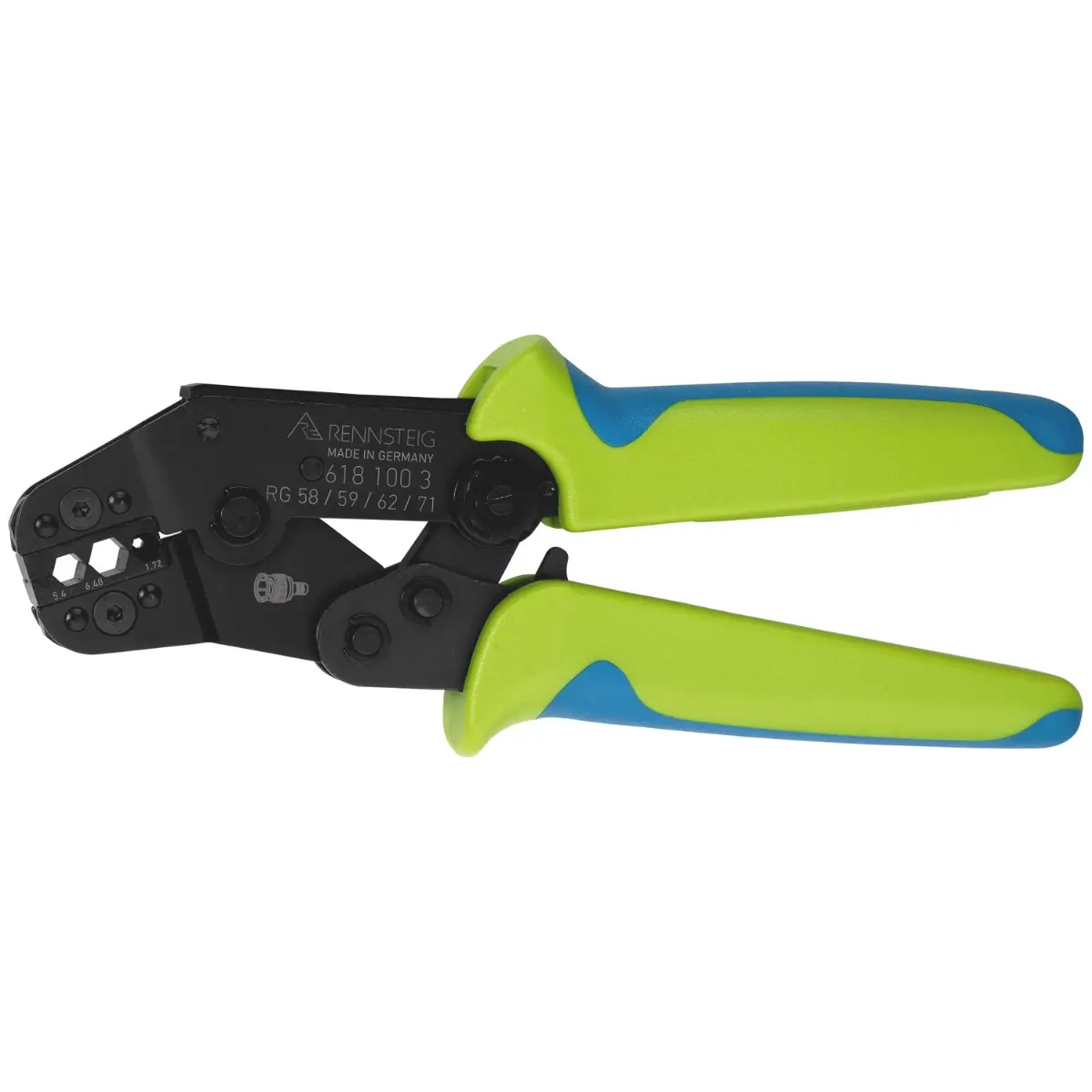 Rennsteig Crimpzange PEW 8 für Koax-Verbinder 5,4 / 6,48 / 1,72 mm