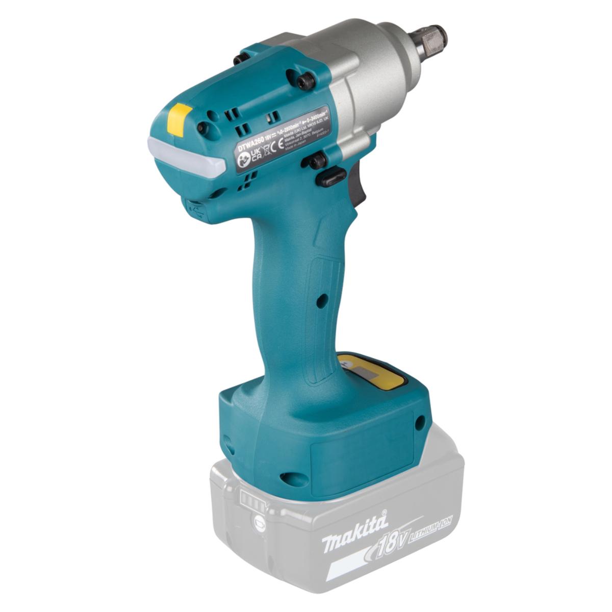 Makita Akku-Abschaltschlagschrauber 18V 0-2.800 min⁻¹ 260 Nm 1/2 Zoll