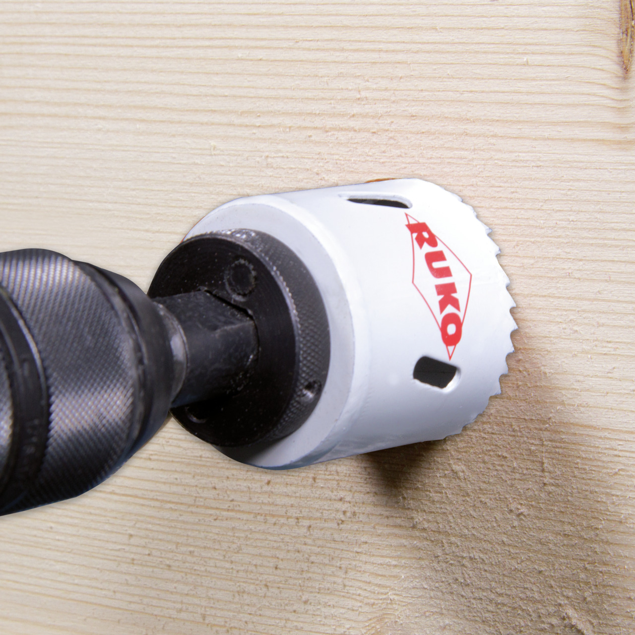 RUKO Bimetall-Lochsäge HSS-Co 8 mit Feinverzahnung