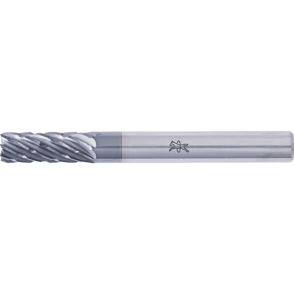 PFERD TOOLS Hartmetall Hochleistungsfrässtift ALLROUND Zylinder ZYAS stirnverzahnt Ø 06x16mm Schaft-Ø 6mm HICOAT beschichtet für Stahl