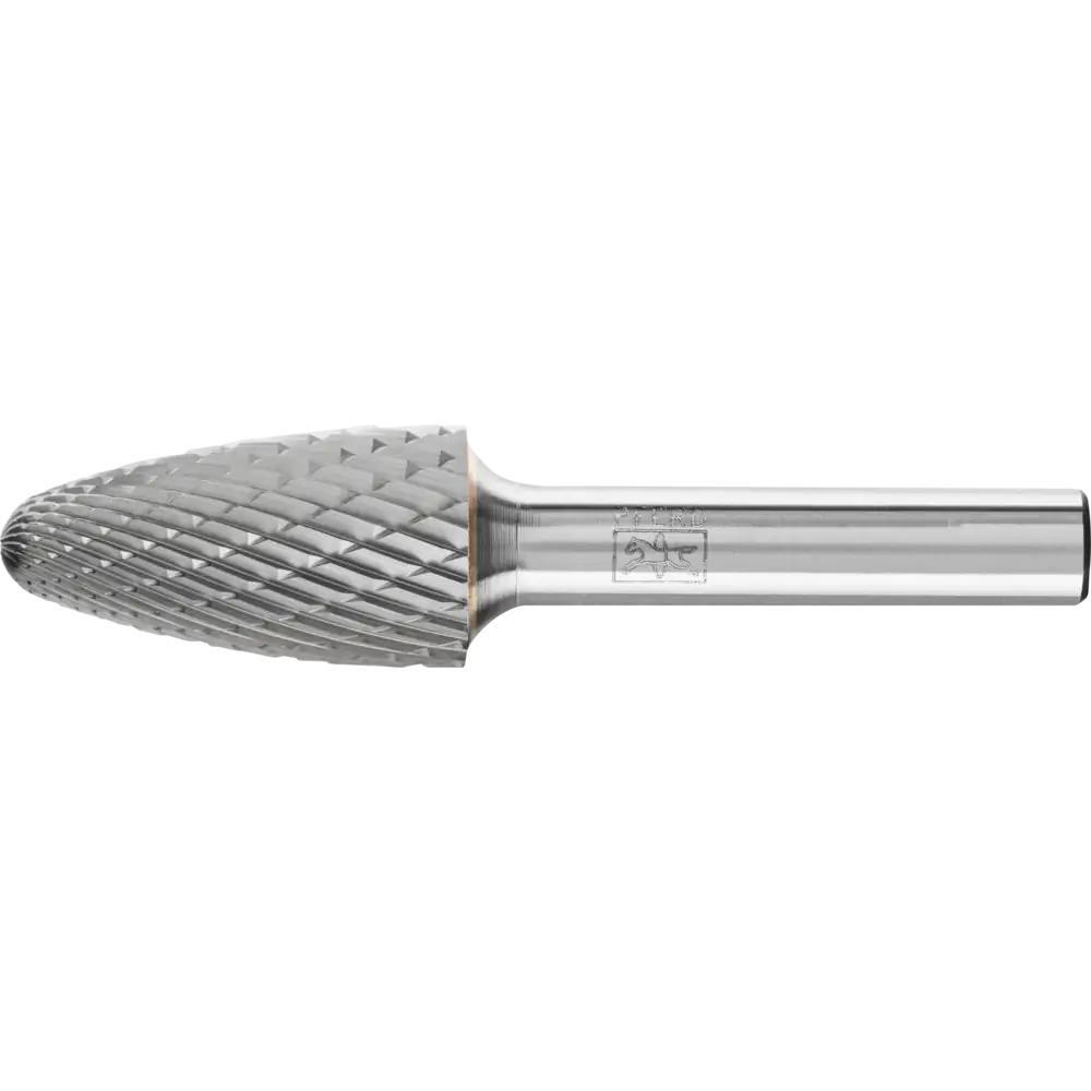 PFERD TOOLS Hartmetall Frässtift Rundbogen RBF Z3P universal mittel kreuzverzahnt