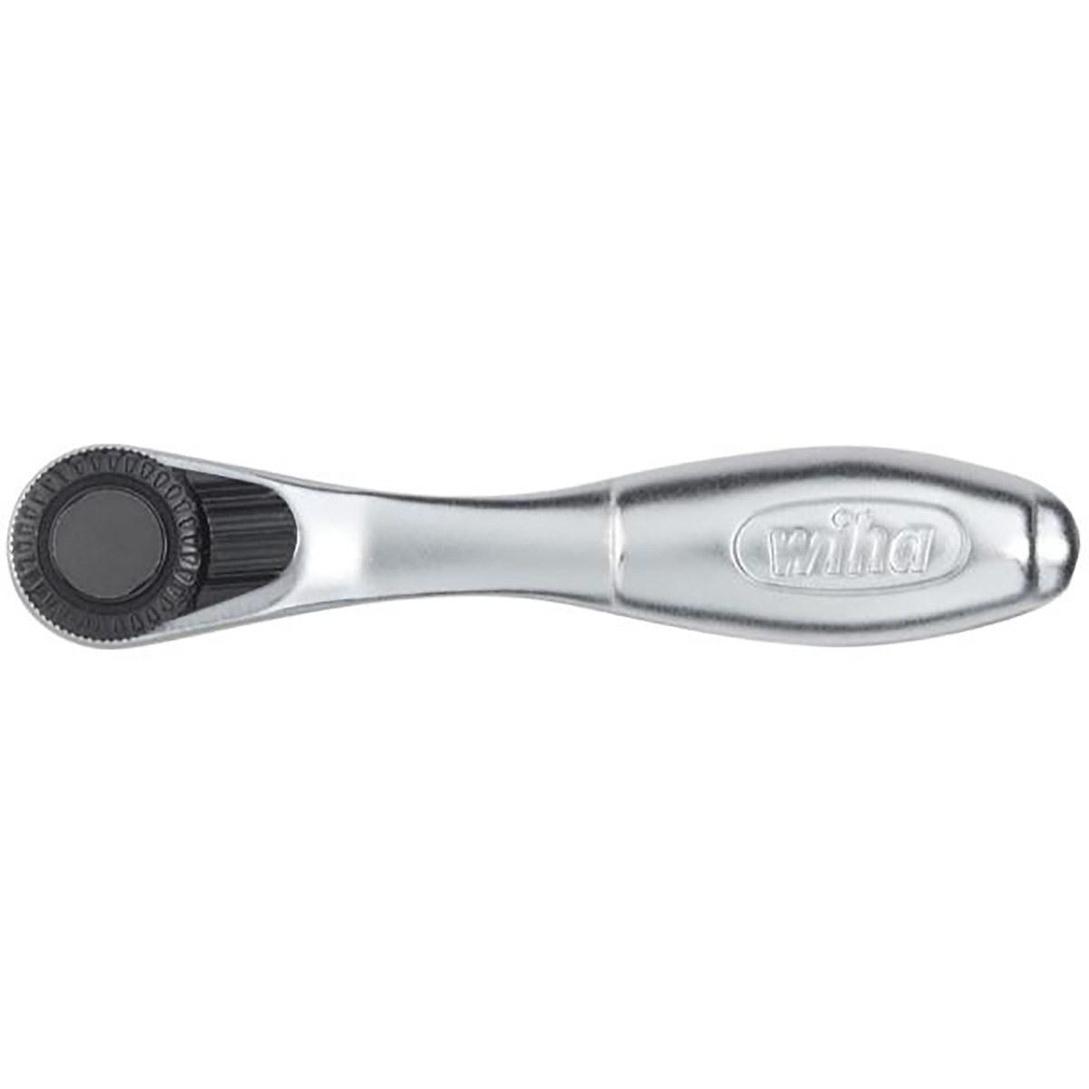 Wiha Bit-Ratsche 90 mm mit Daumenrad Außensechskant 1/4 zoll - 10 Stück