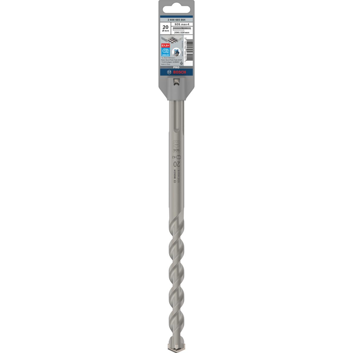 Bosch PRO Hammerbohrer SDS max-4