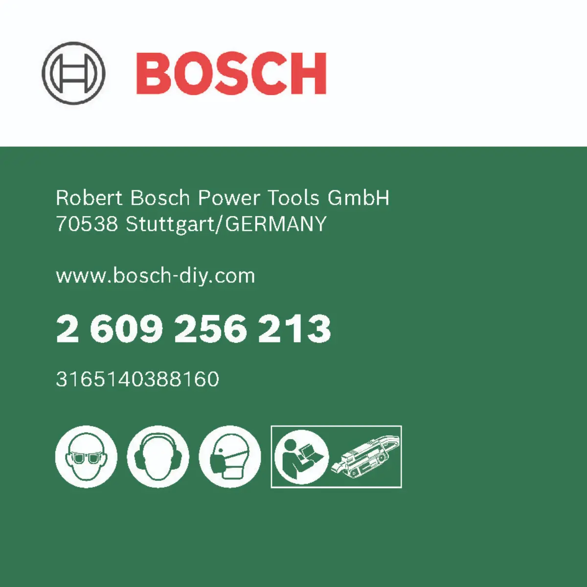 Bosch Schleifband-Set für Bandschleifer, rote Qualität K=100, 75 x 508 mm, 3-tlg.