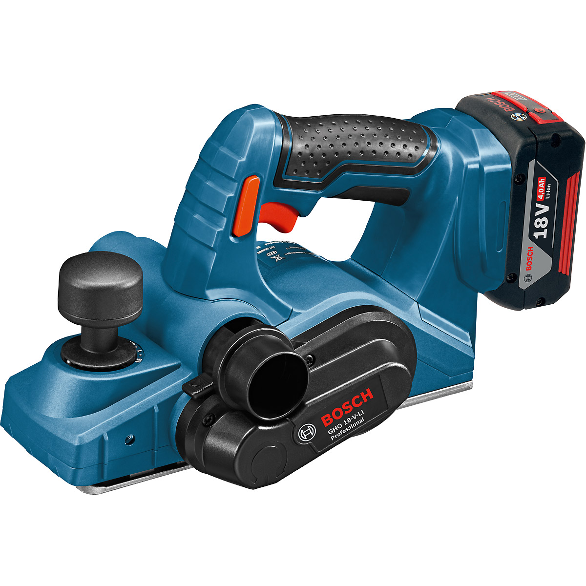 Bosch Akku-Hobel GHO 18 V-LI, Solo Version, L-BOXX