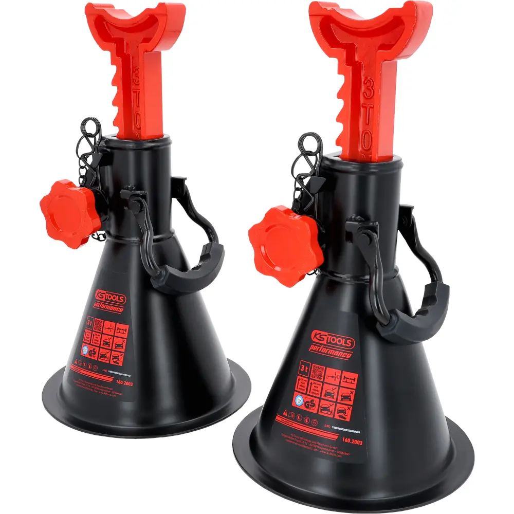 KS TOOLS performance Unterstellbock, 3 t, paarweise
