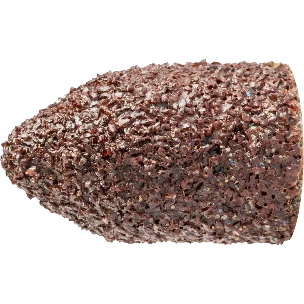 PFERD TOOLS POLICAP Schleifkappe PC Walzenkegelform Korund für universelle Anwendung