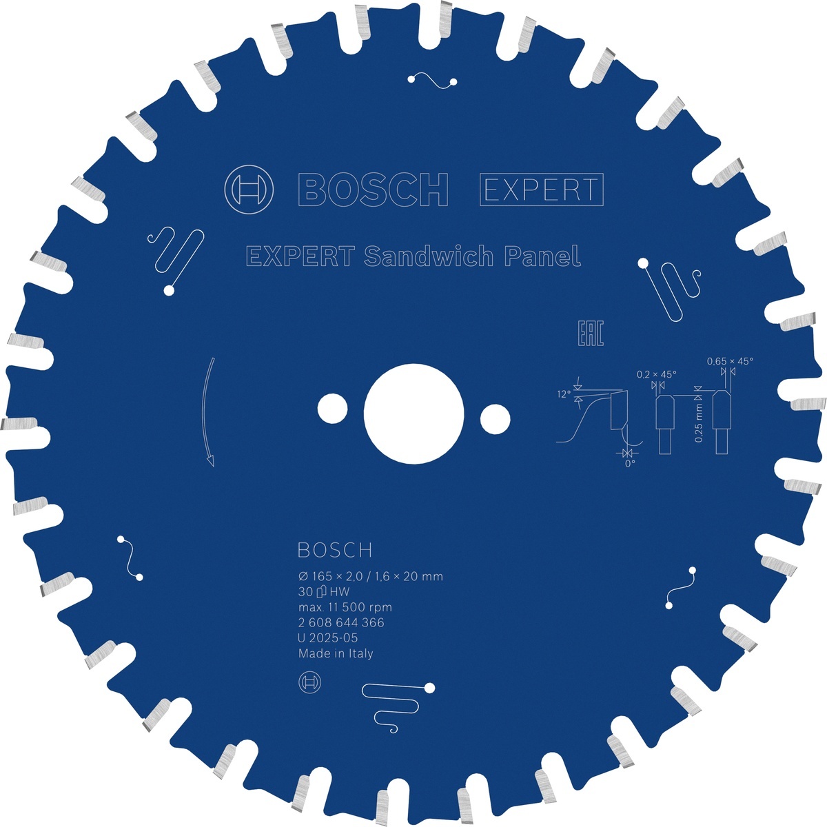 Bosch Kreissägeblatt Expert for Sandwich Panel