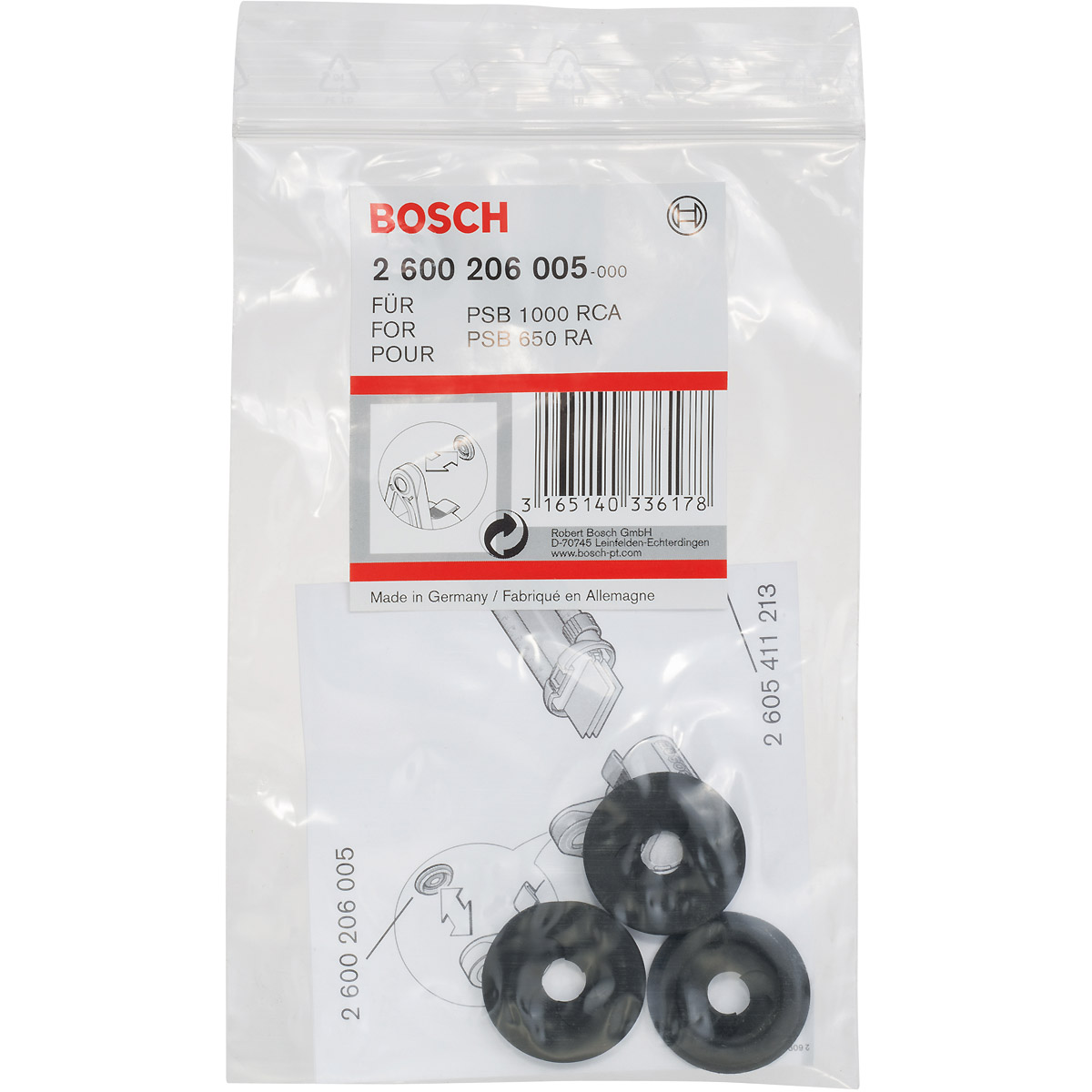 Bosch Staubschutz- und Reibring