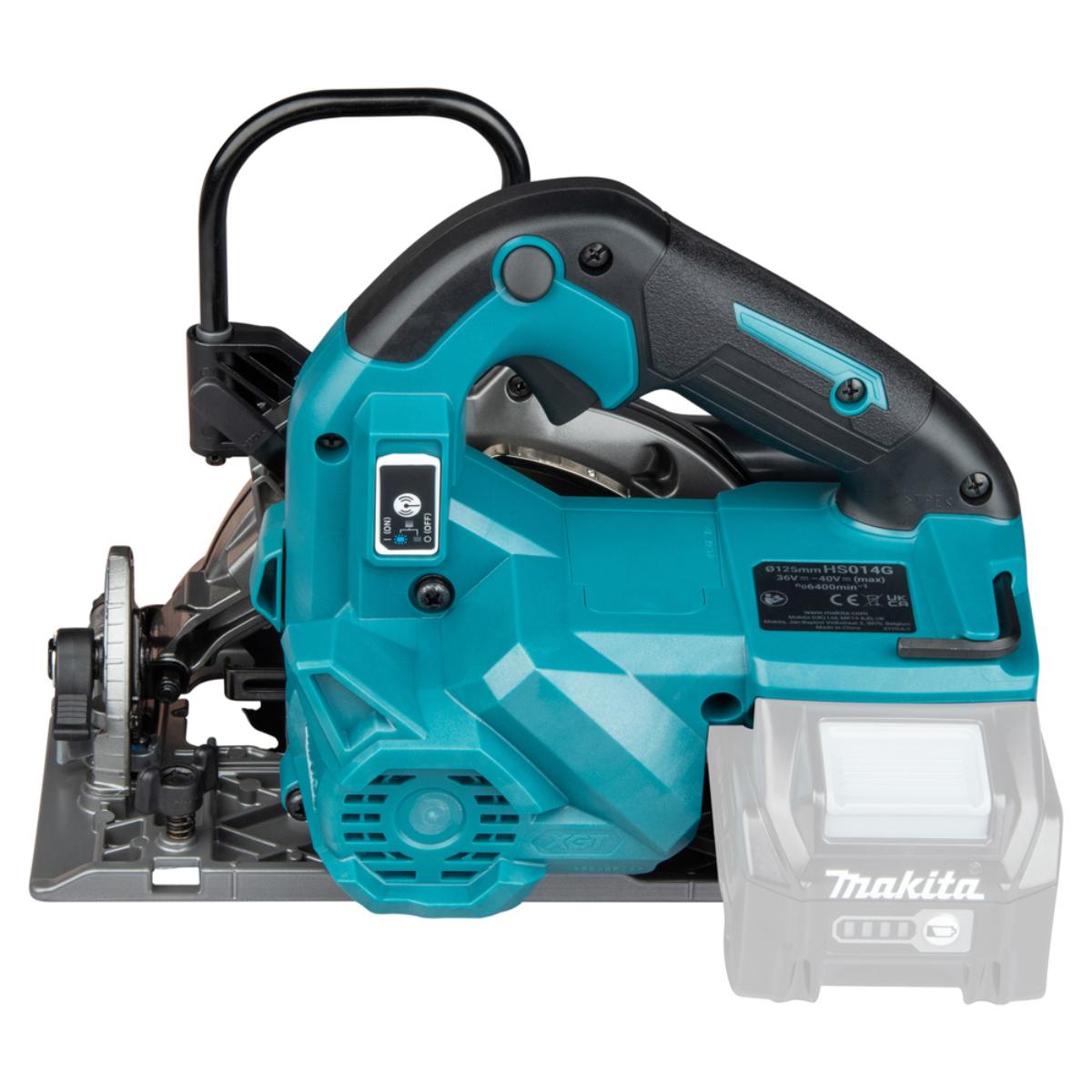 Makita Akku-Handkreissäge40V max. 6.400 min-1 47 mm 45°R/15°L
