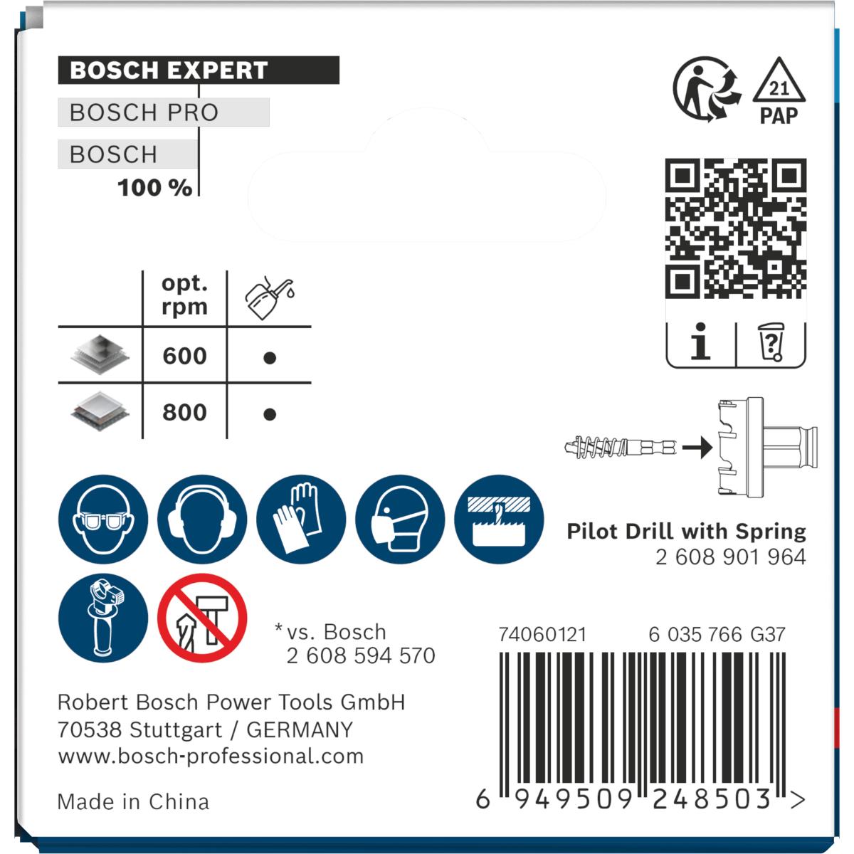 Bosch EXPERT Sheet Metal Power Change Plus Lochsäge, 20 x 5 mm