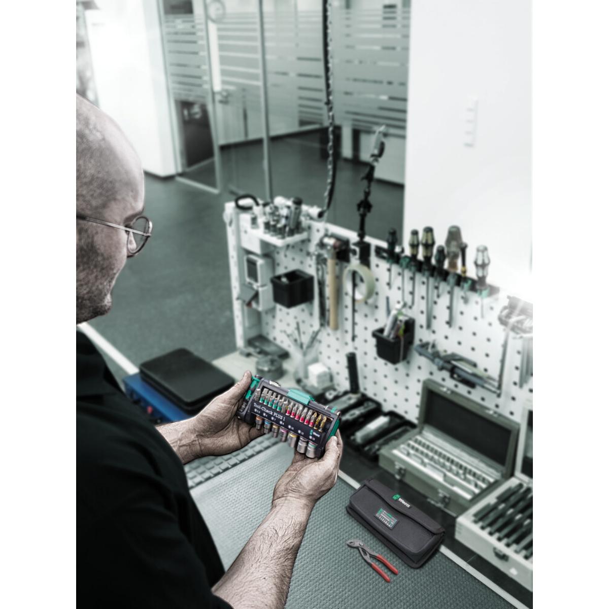 05049070001we Wera Tool-Check Combi 1, 40-teiliges Set