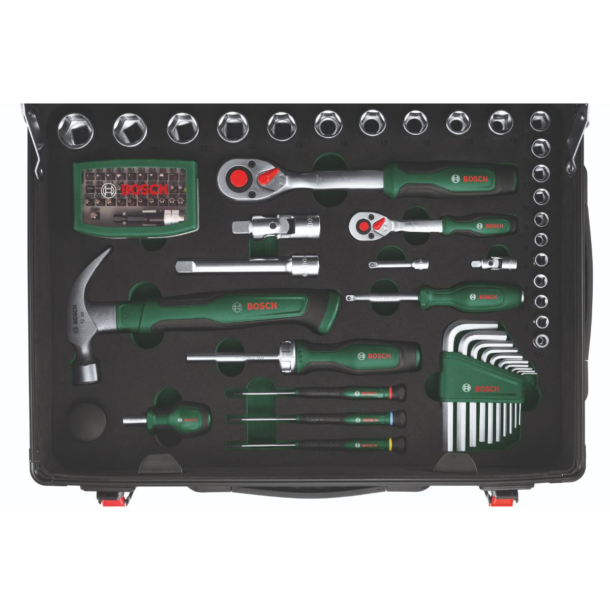 Bosch Rollwerkzeugkoffer-Set 119-teilig