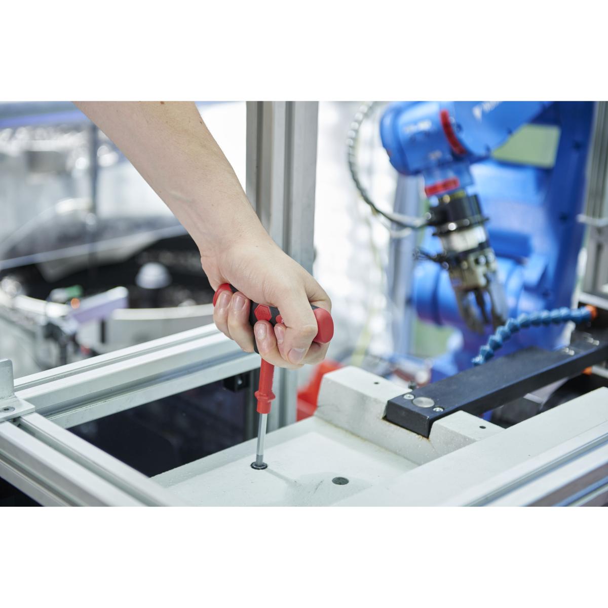 Wiha Drehmoment-Schraubendreher mit Quergriff TorqueVario -S T 5-14 Nm variabel einstellbare Drehmomentbegrenzung