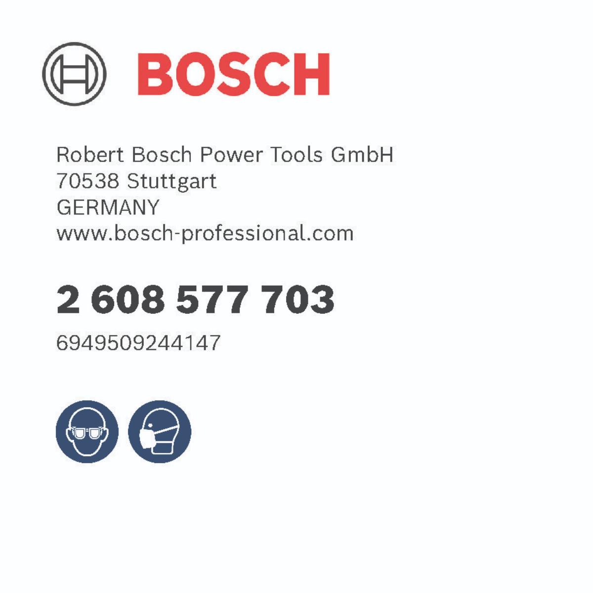 Bosch PRO Wood HSS-Holzspiralbohrer, 6x49x105 mm