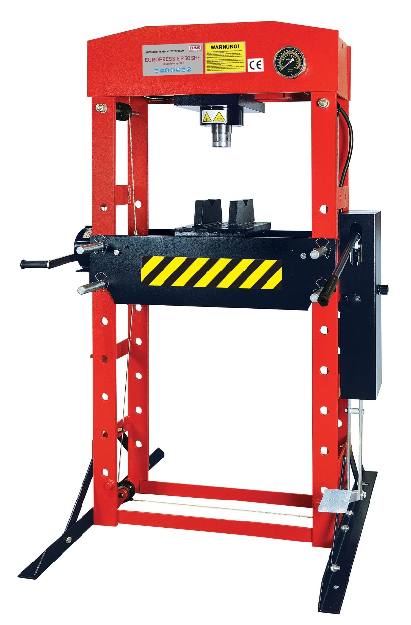 ELMAG Hydraulische Werkstattpresse - Serie EUROPRESS
