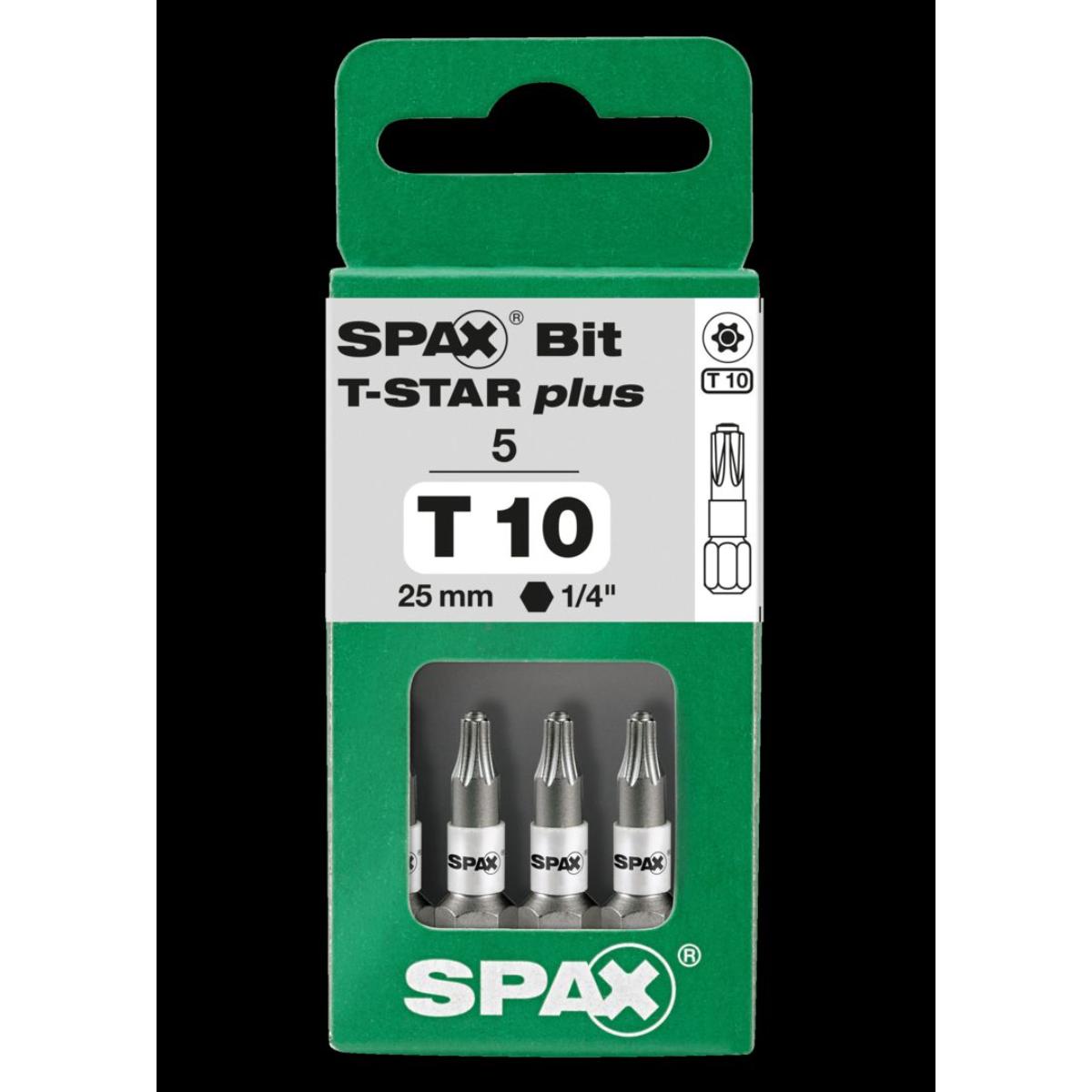 SPAX Bit T-Star Plus T10 25mm