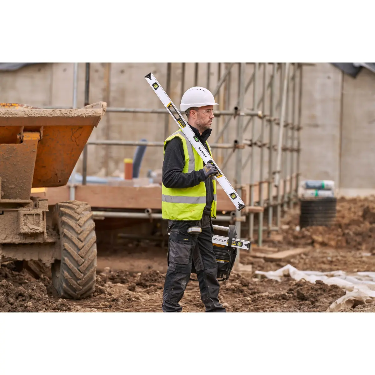 STANLEY FATMAX Hohlprofil-Wasserwaage 90cm (magnetisch)