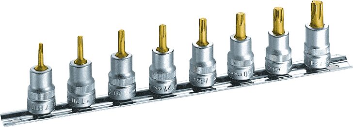 Jeu de douilles à profil TORX® extérieur HAZET, 8 pièces