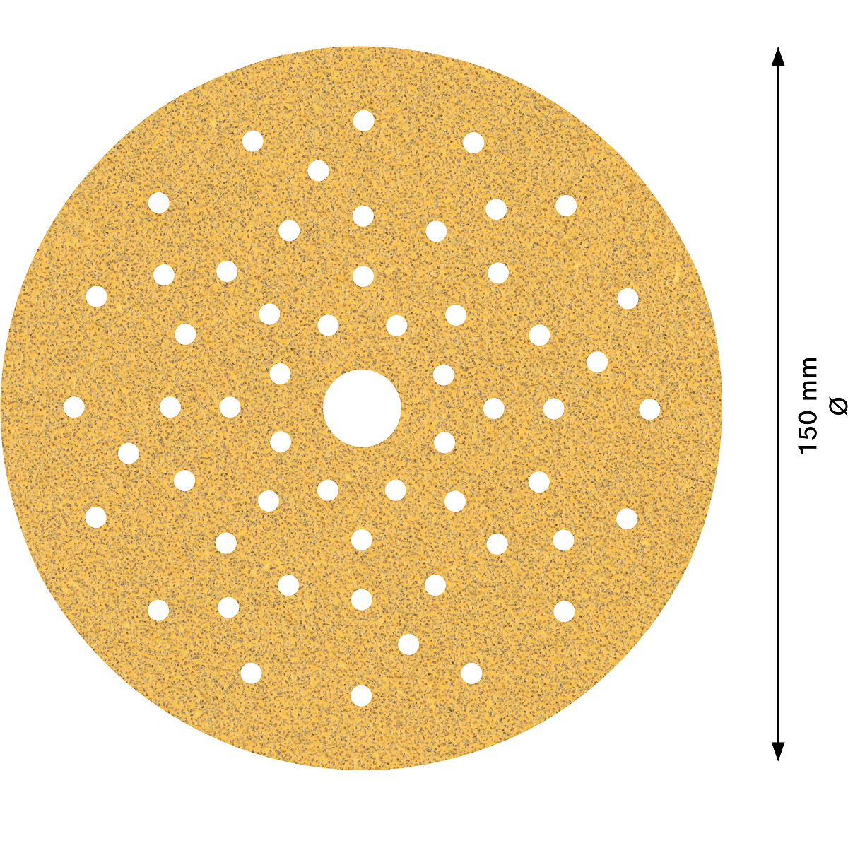 Bosch EXPERT C470 Schleifpapier Mehrloch für Exzenterschleifer ø 150mm