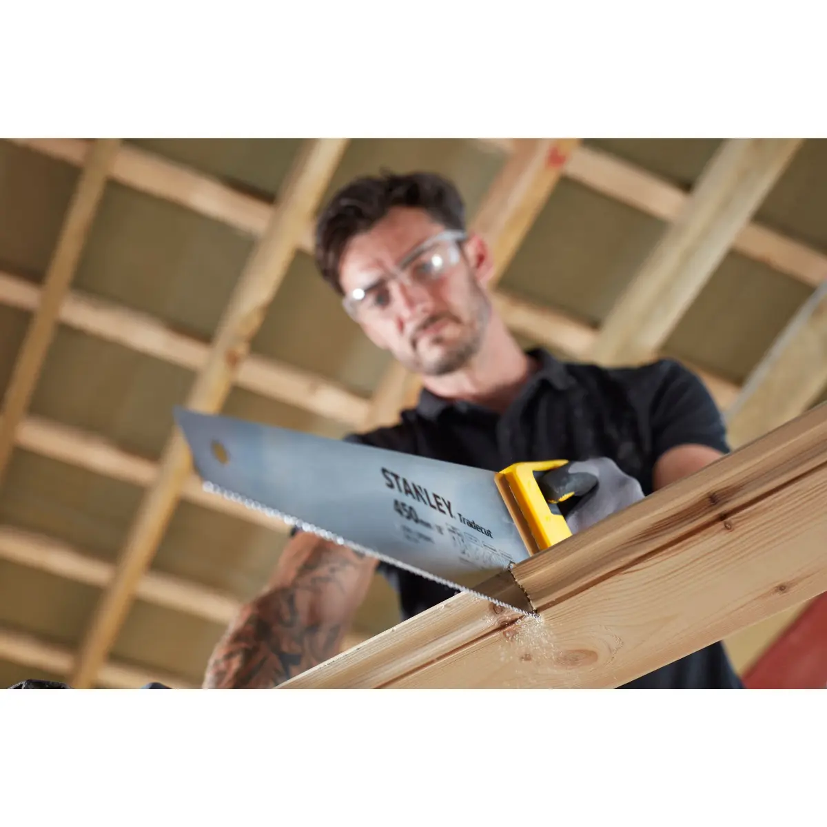 STANLEY Tradecut Holzsäge 18 Zoll / 450 mm 11 TPI