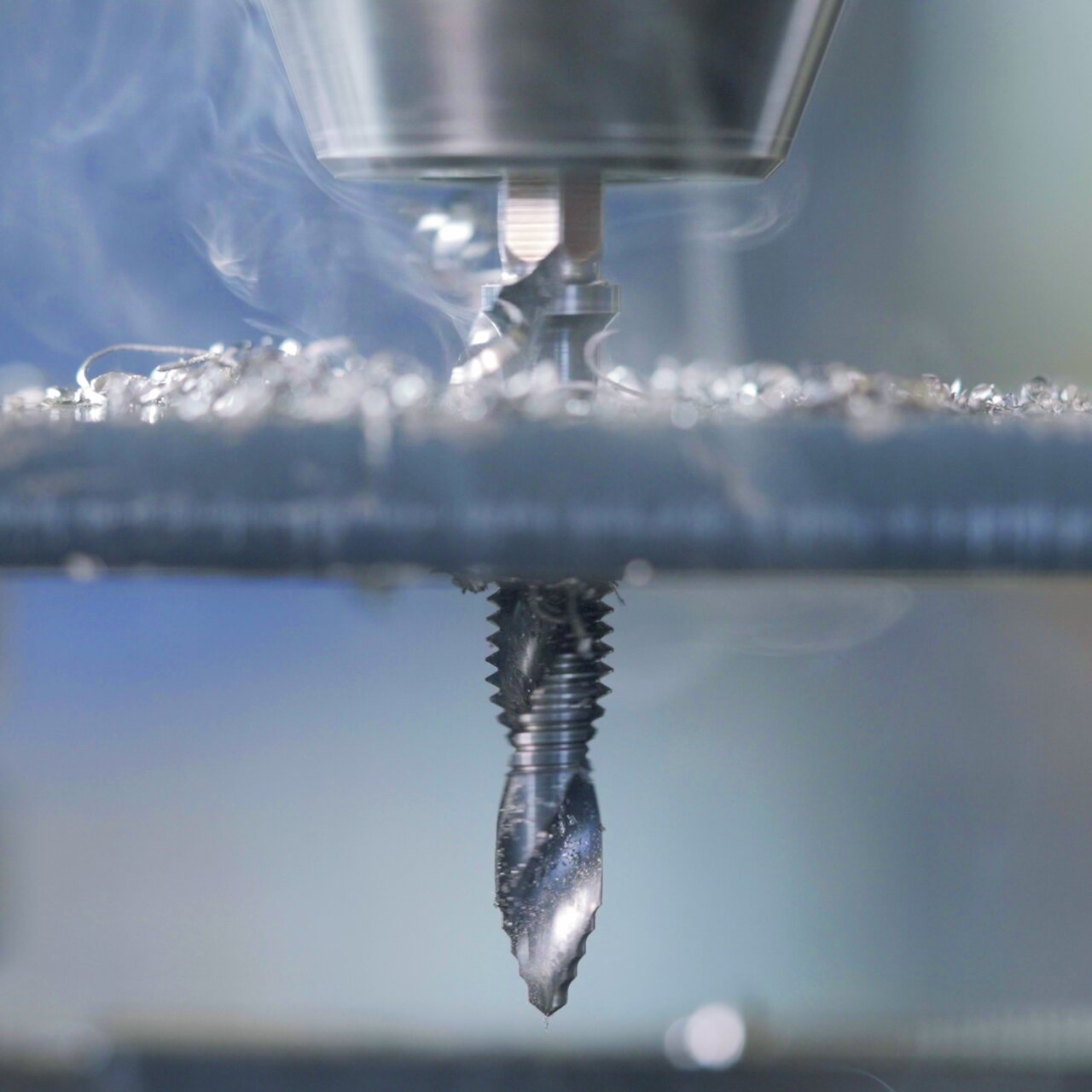 RUKO ULTIMATECUT Kombi-Maschinengewindebohrer mit FLOWSTEP® Spitze, HSS, RUnaTEC, Bit-Schaft