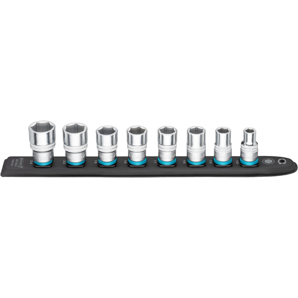 Rail flexible SmartRail en plastique à profil carré HAZET 12,5 mm (1/2 pouce), six pans