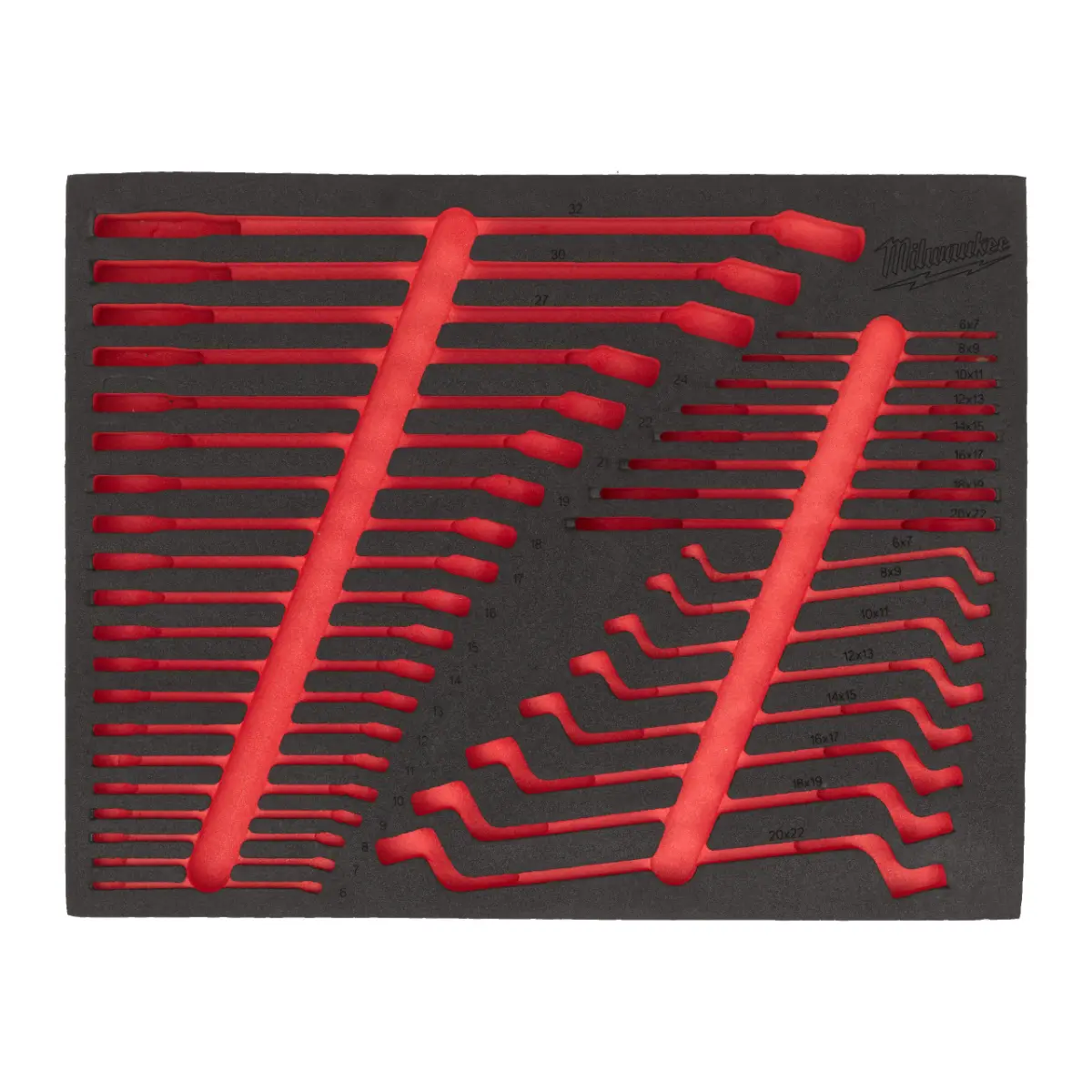 Milwaukee Ersatz-Einlage 3/3 für MAX BITE Ringmaulschlüssel-, Licht-, Schneid- und Mess 