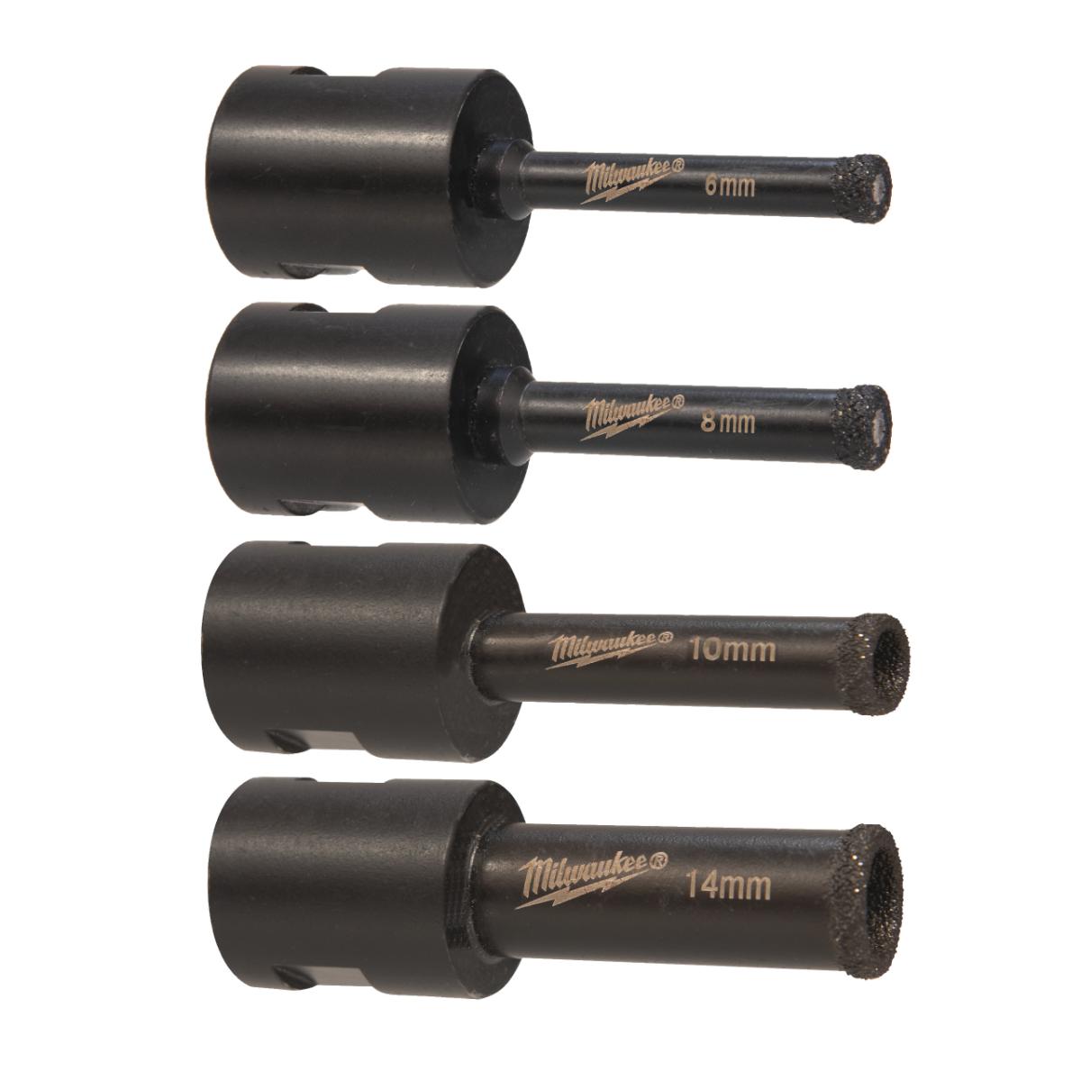 Milwaukee - Diamantbohrer M14 Set (4 pc) - 4932471863
