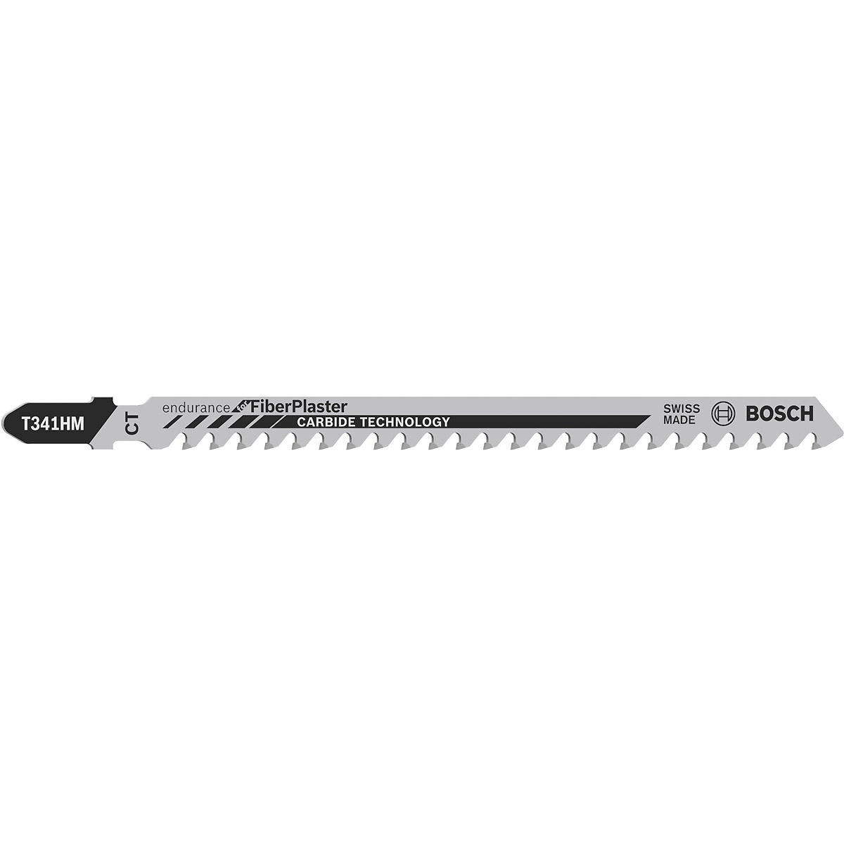 Bosch Stichsägeblatt T 341 HM Special for Fibre and Plaster, 3er-Pack
