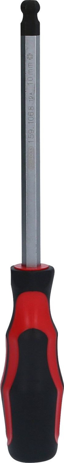 KS Tools ERGOTORQUEplus Schraubendreher Innensechskant mit Kugelkopf