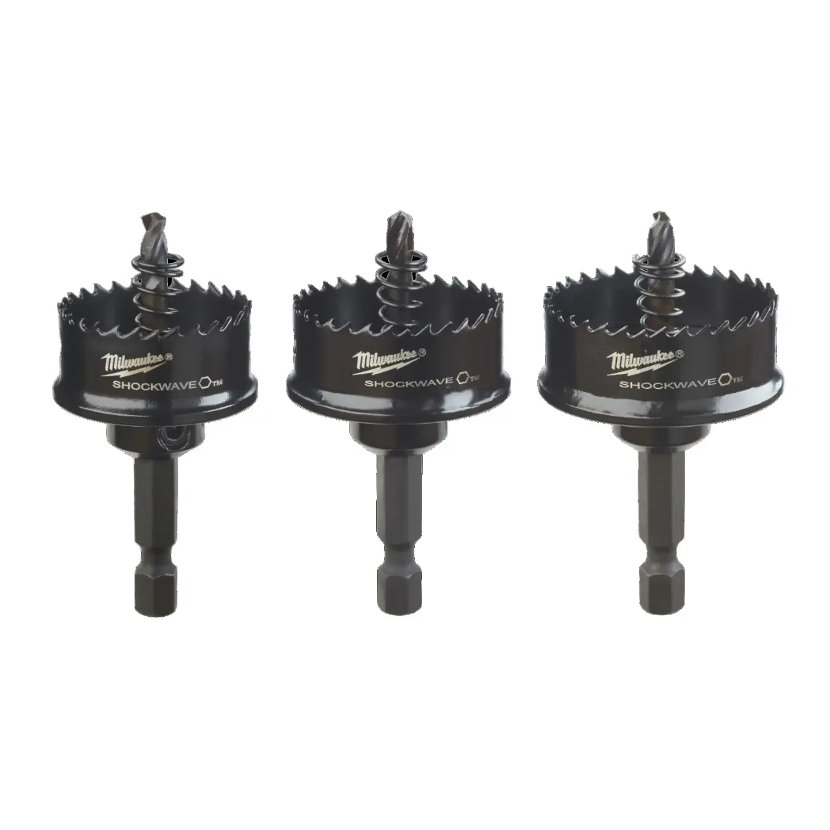 Milwaukee SHOCKWAVE Lochsägen-Set 3-teilig 22 / 29/ 35 mm