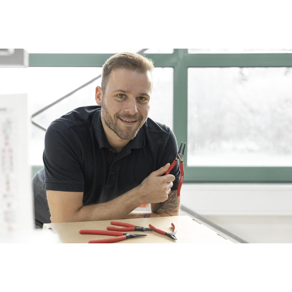 Wiha Zangen Set Classic mit MagicTips Sicherungsringzangen 4-teilges Set