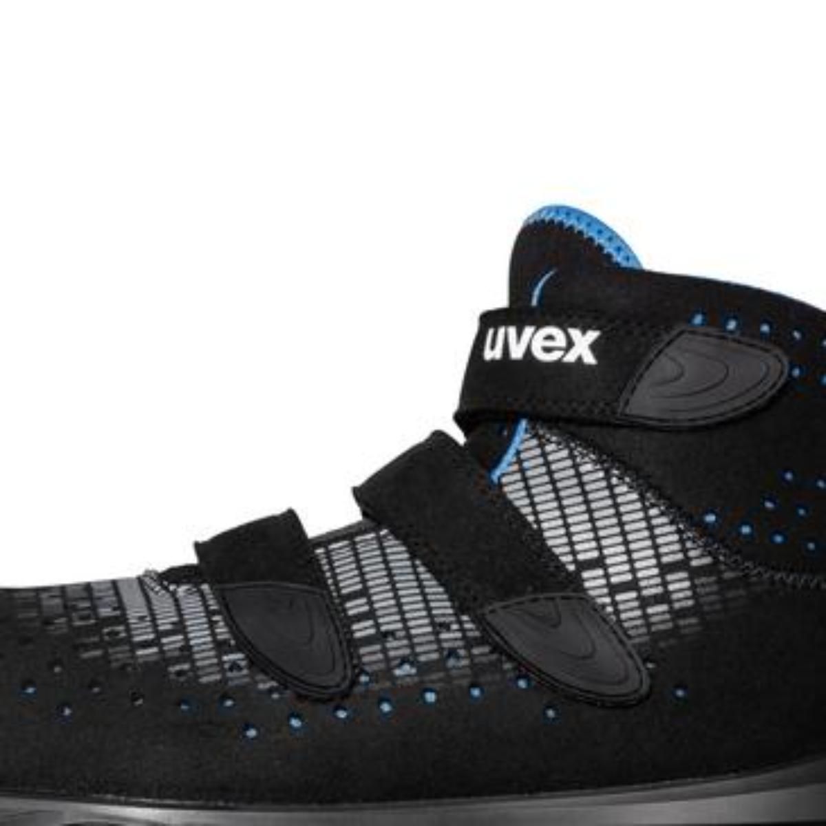 Uvex 1 G2 Sicherheitsschuh S1 Klettstiefel Weite 12