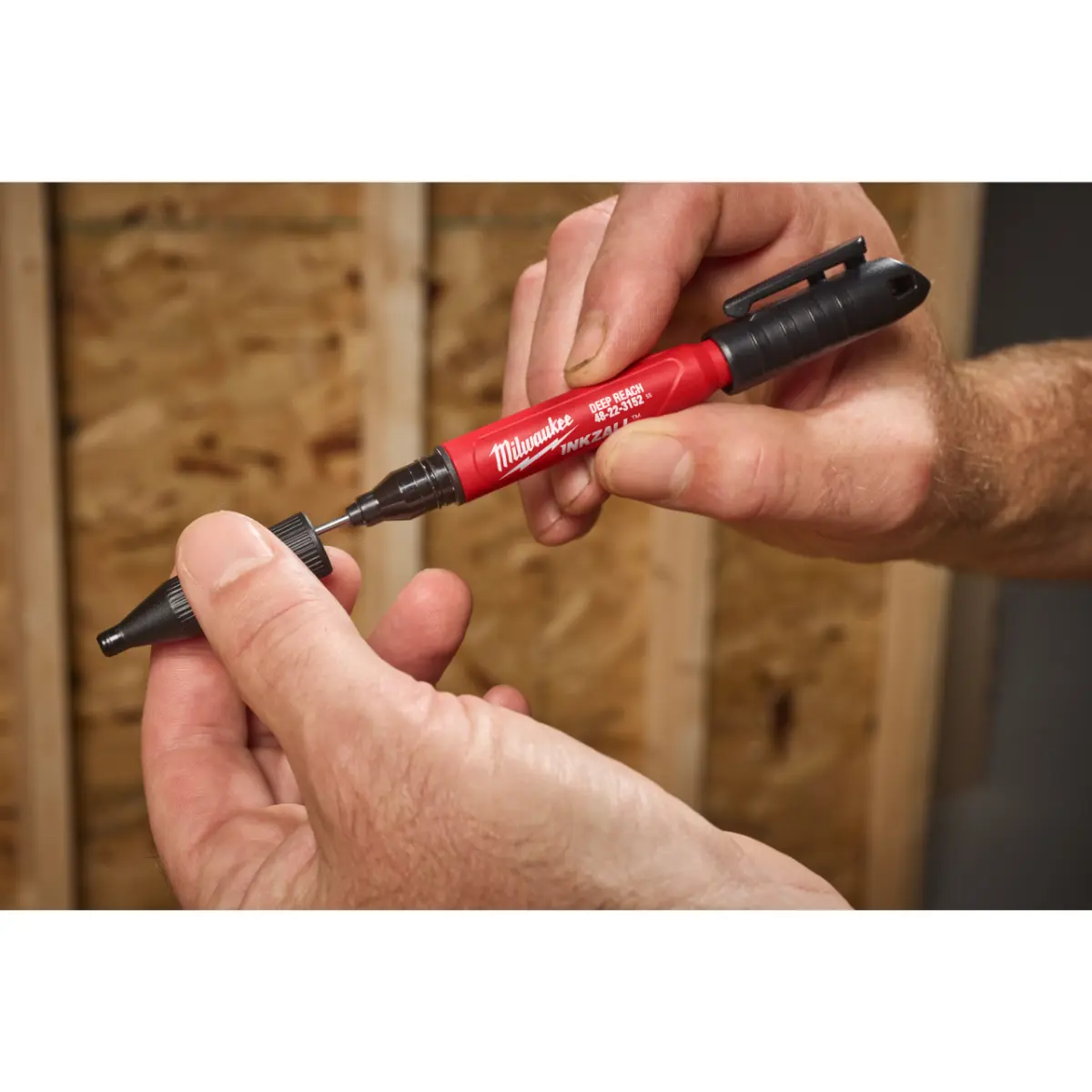 Milwaukee INKZALL Tiefloch-Permanentmarker extrafeine Spitze