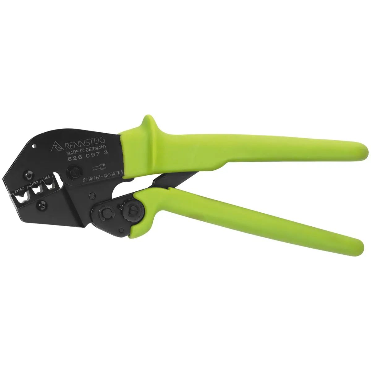 Rennsteig Crimpzange PEW 16 für Twin-Aderendhülsen 6,0 / 10,0 / 16,0 mm²