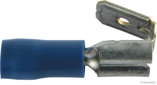 HERTH&BUSS Quetschverbinder, 1,5 - 2,5 mm², 6,3 x 0,8 mm, DIN 46245