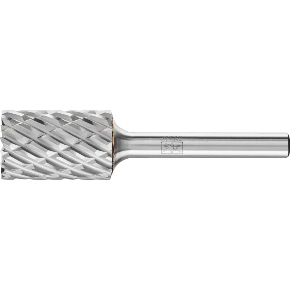 PFERD TOOLS Hartmetall Hochleistungsfrässtift STEEL Zylinder ZYAS stirnverzahnt Stahl