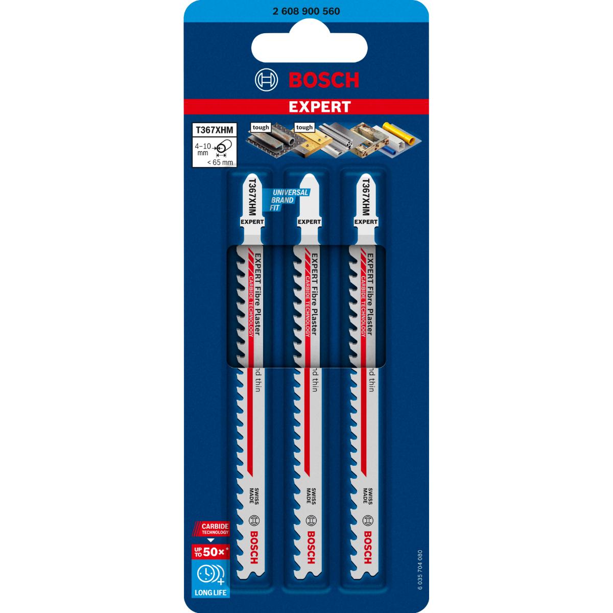 Bosch EXPERT ‘Multi Material‘ T 367 XHM Stichsägeblatt, 3 Stück