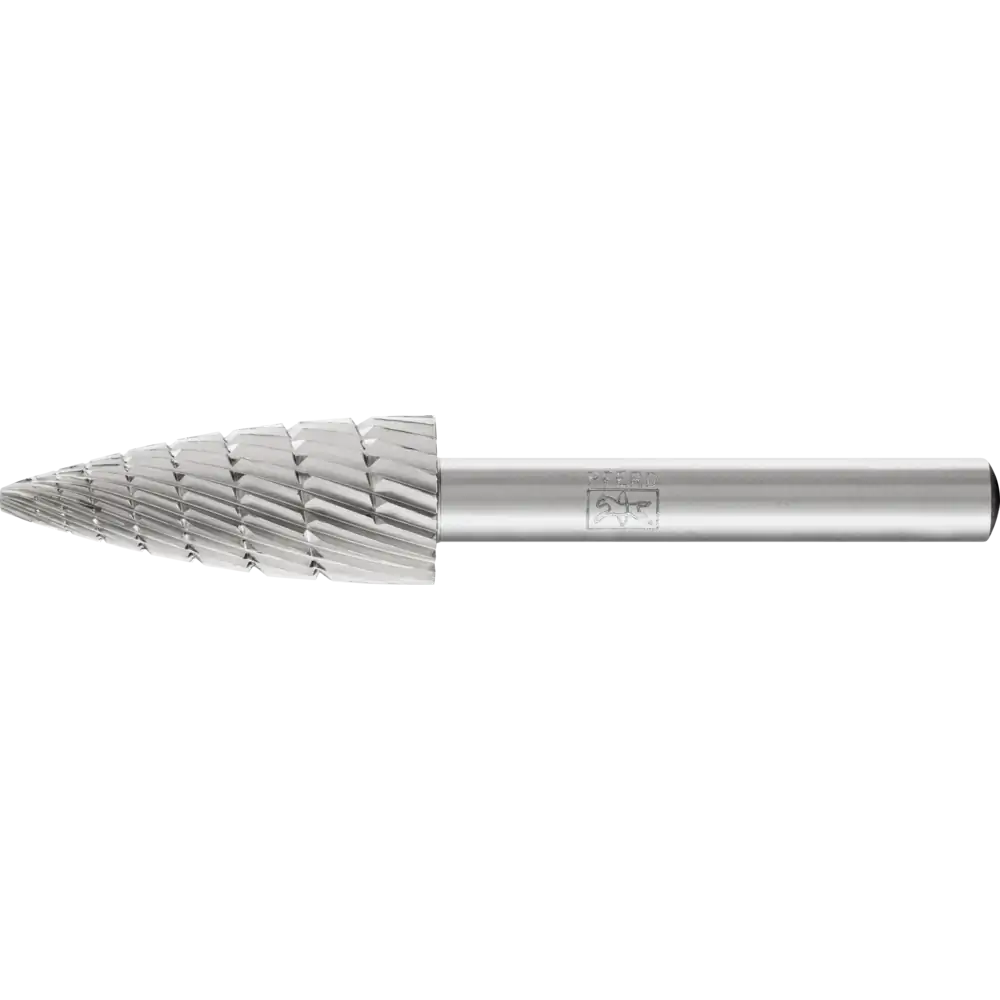 PFERD TOOLS HSS Frässtift Spitzbogenform K Z 3 universal mittel fein Spanbrecher