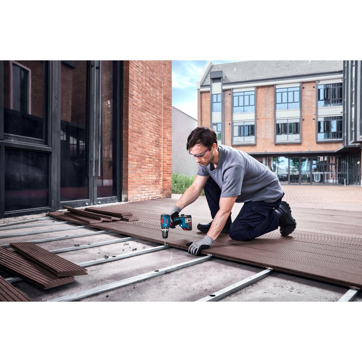Bosch Combo Kit 18V-Set mit 5 Werkzeugen: GSB + GBH + GWS + GSA + GLI + 3 x Akku