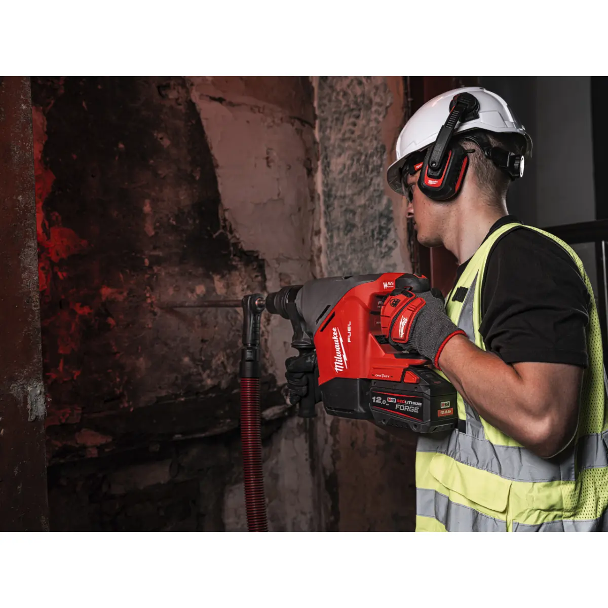 Milwaukee M18 ONE-KEY SDS-Max Akku-Kombihammer 40 mm M18 FHACO540-122C EU