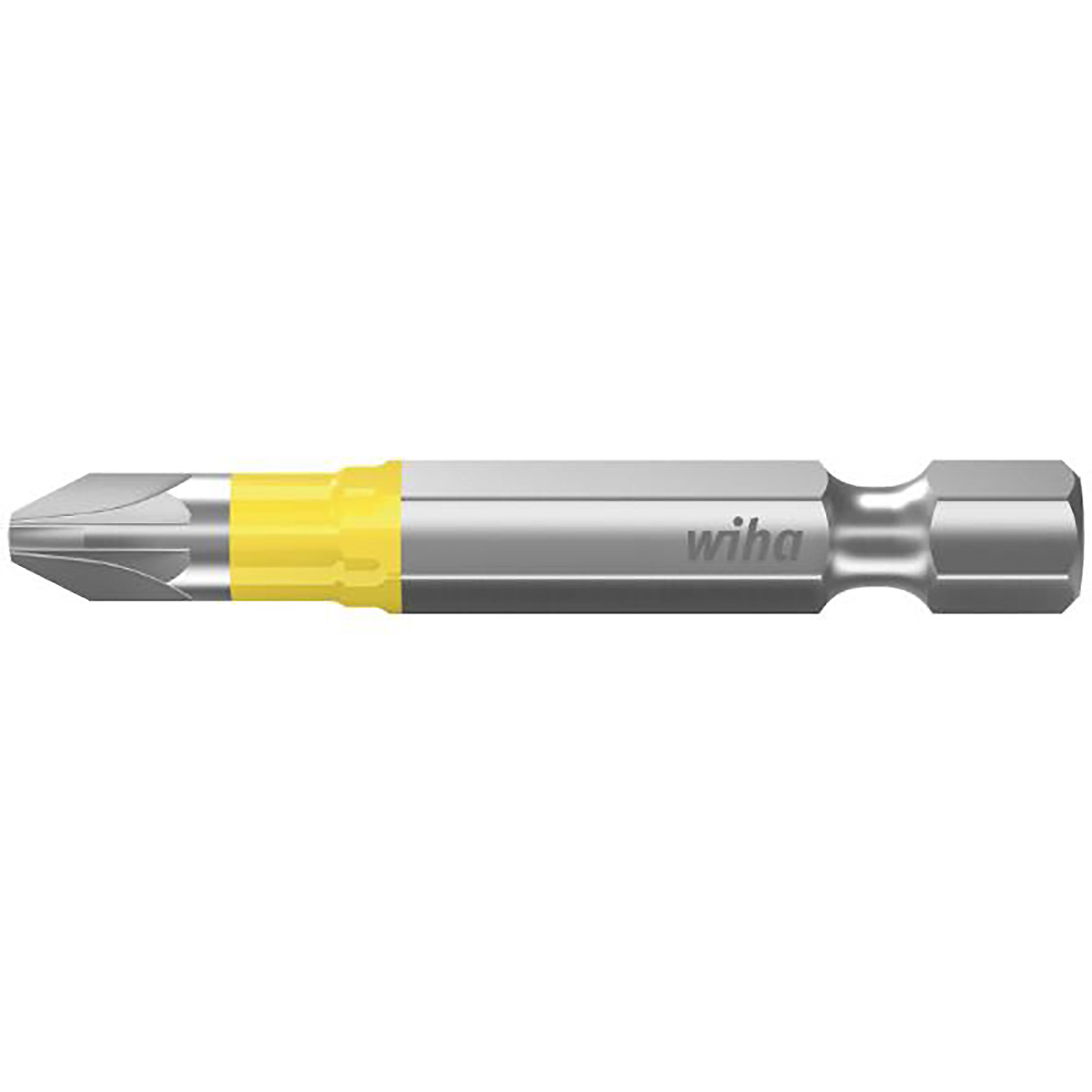 Wiha Bit Set Y-Bit 50 mm Pozidriv (PZ1) 5-teilges Set 1/4 zoll E6,3 in Box - 6 Stück