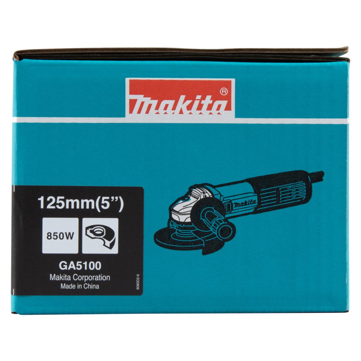 Makita Winkelschleifer 850 W 125 mm 2.800-11.000 min-1