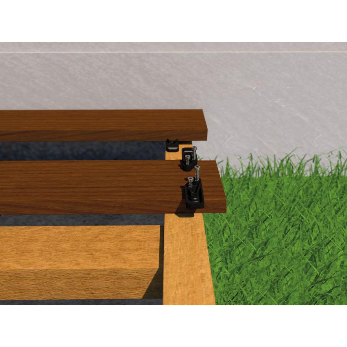 SPAX TERRASSE STICK PRO FUER CA. 3 QM 120 STICKS INKL. SCHRAUBEN HKB L