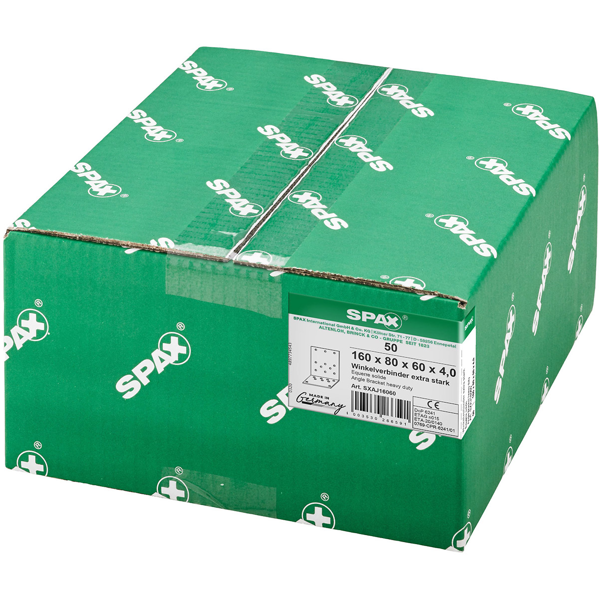 SPAX Winkleverbinder extra stark, 50 Stück