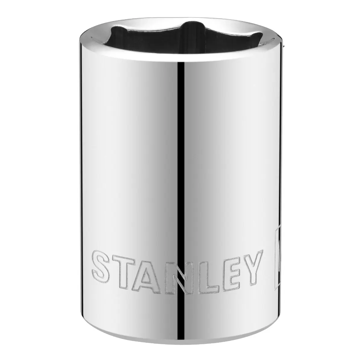 STANLEY 1/2 Zoll 6-Kant Stecknuss 19 mm mit MaxiDrive-Profil