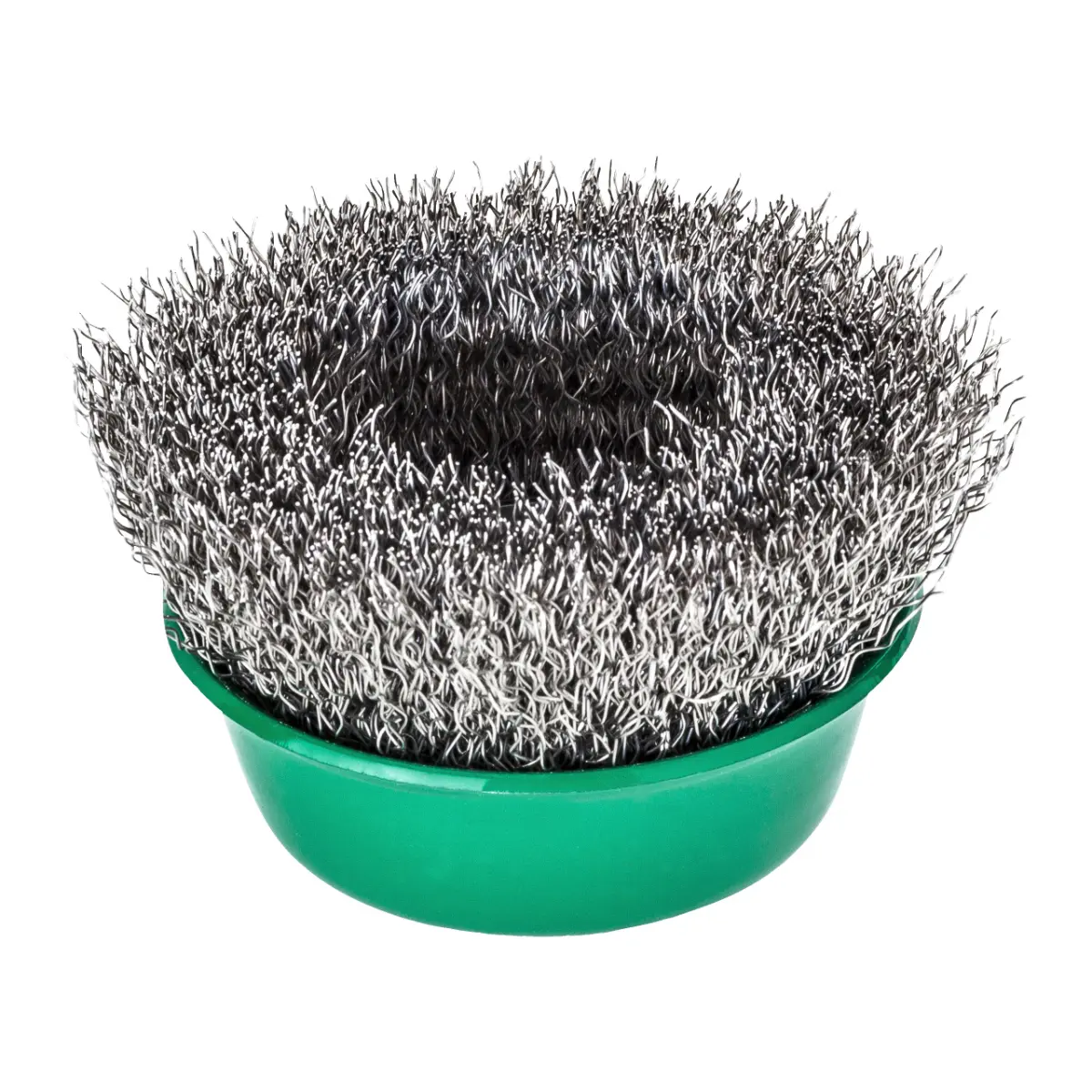 Milwaukee Topfbürste für Winkelschleifer, gewellt, Stahl 65 x 0,35 mm, M14