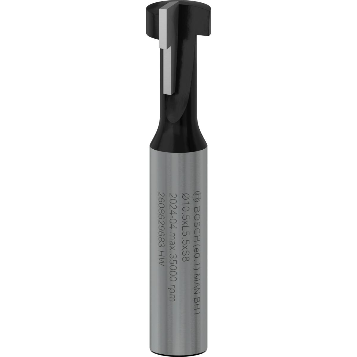 Bosch PRO T-Nutfräser, Ø 10,5 x Ø 6,6, Schaft 8 mm