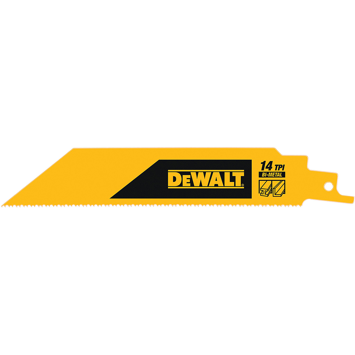 DEWALT Bi-Metall Heavy-Duty Säbelsägeblatt für Metall 5 Stück